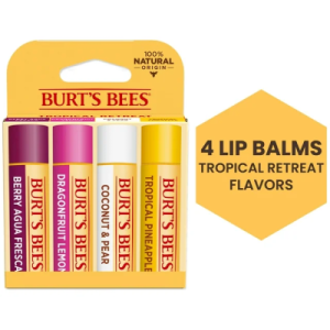 Burt's Bees 100% Natural Origin Moisturizing Lip Balm